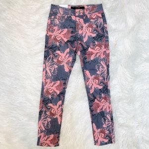 Joe’s Jeans The Charlie Floral High Rise Skinny